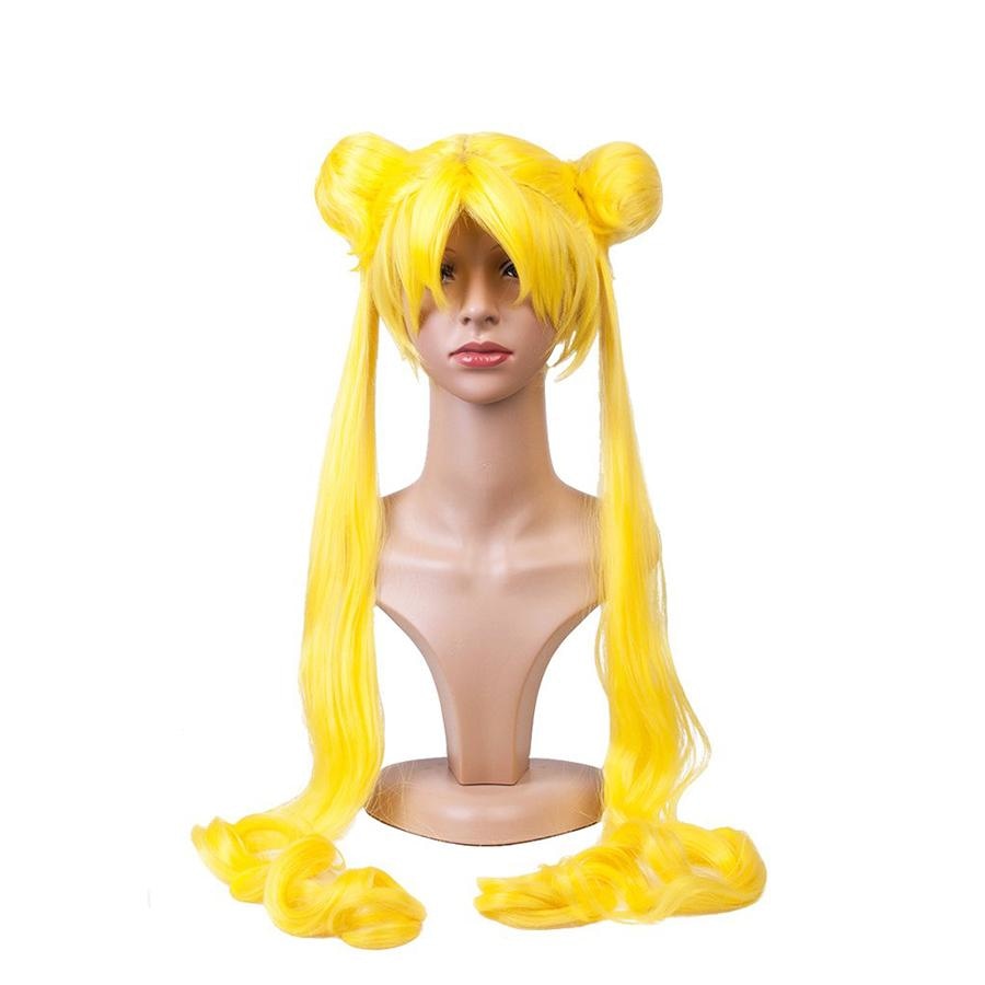 Sailor Moon Tsukino Usagi Cosplay Wigs Twin Ponytail Mp001339