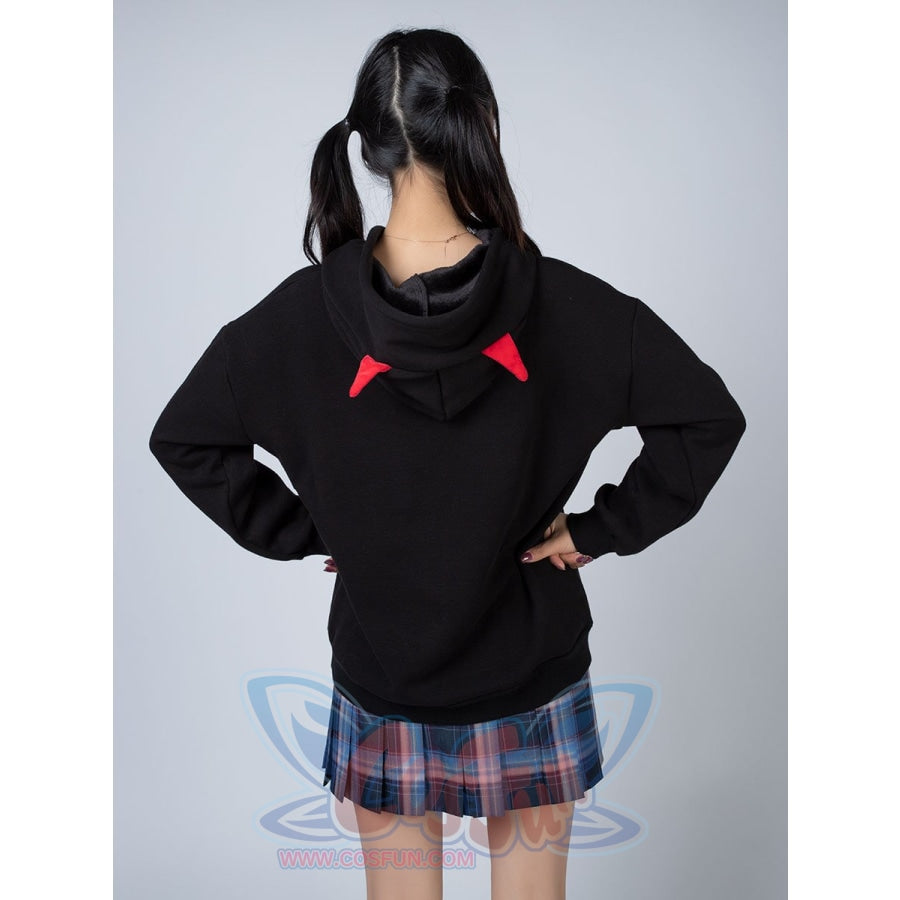 Trick Or Treat Little Devil Pattern Hoodies Halloween Pullover Mp005916 Hoodie